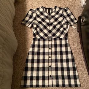 Shoshanna plaid dress